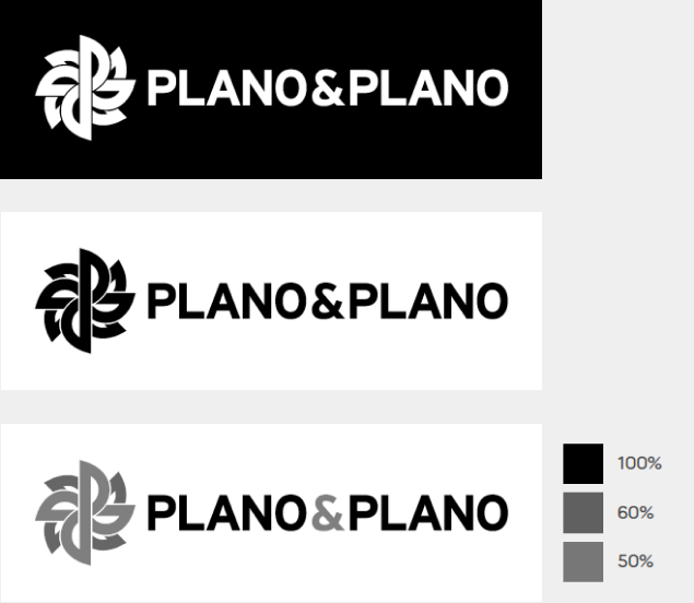 MIV Plano&Plano - Logo Preto e Branco