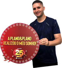 Plano&Plano 25 anos - Ganhador Andre Alves