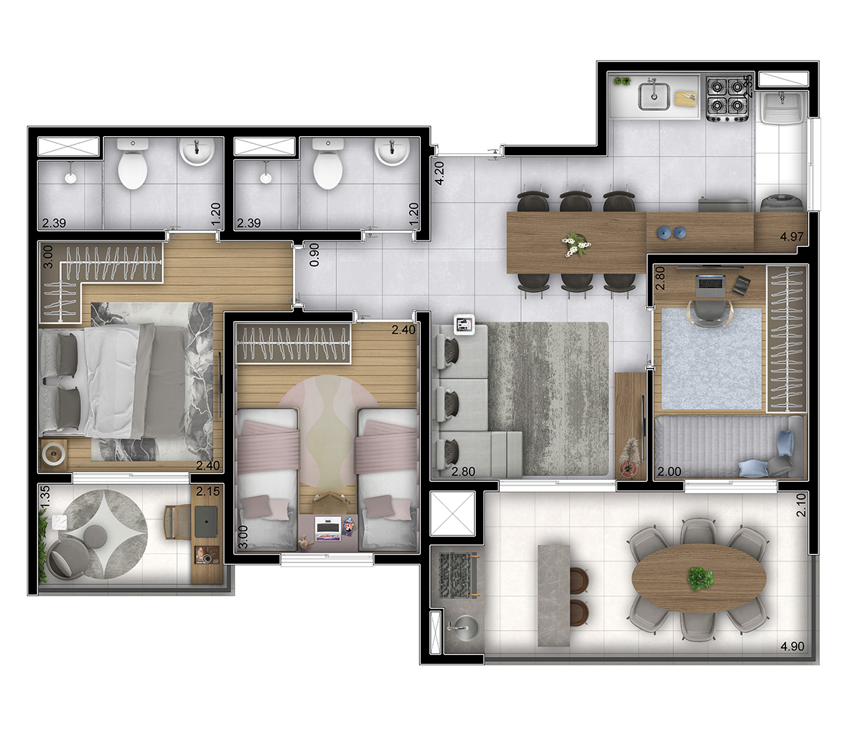 input-Torre-A1-andar-padrao-lado-B-unidade-14-planta