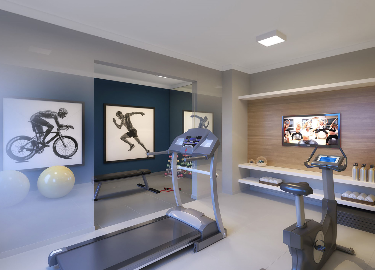Fitness - Perspectiva Ilustrada - Plano&amp;Curuçá III