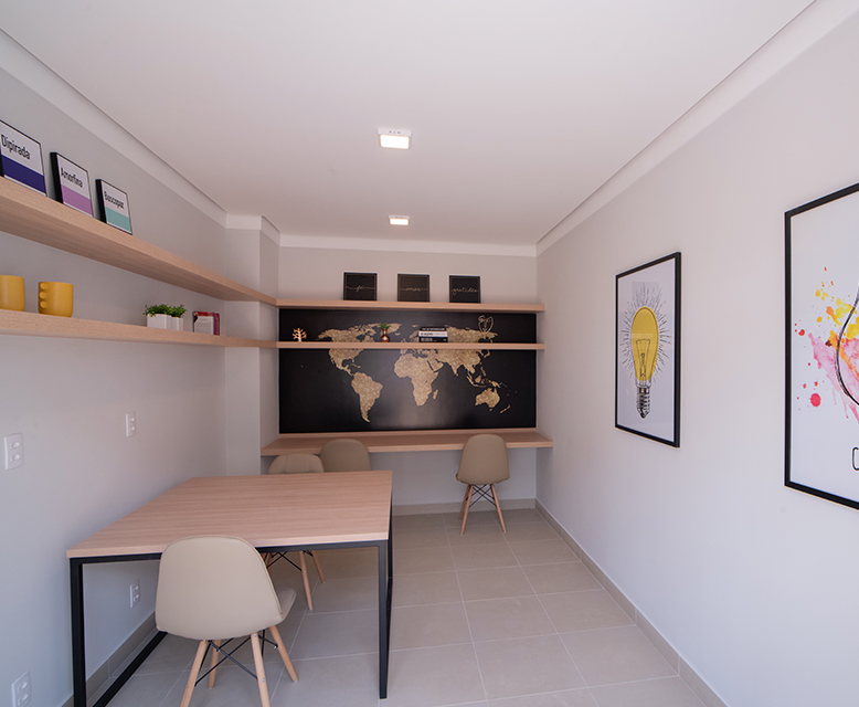 Sala de estudos - Plano&amp;Jardim Planalto