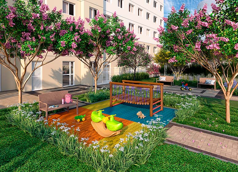 Playground - Perspectiva Ilustrada