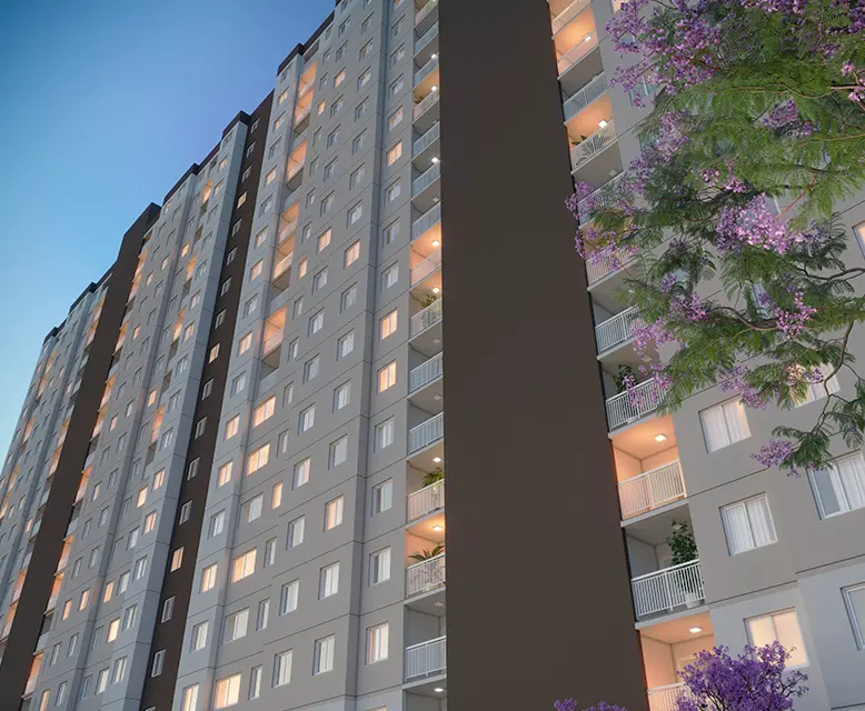 MAPP Barra Funda — Fachada - Perspectiva Ilustrada - Perdizes