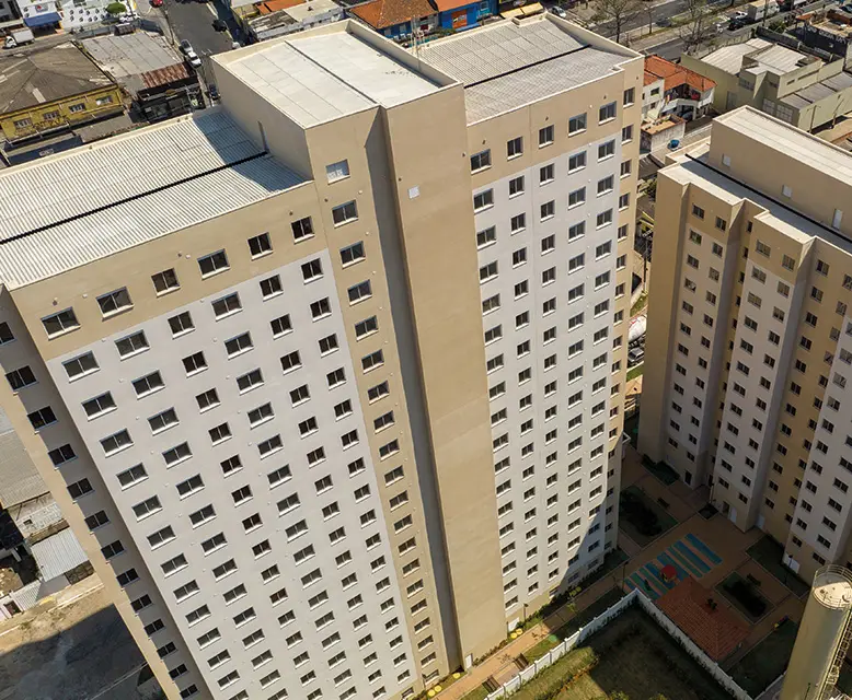 Plano&Parque Nabuco — Fachada - Canário - Perspectiva Ilustrada