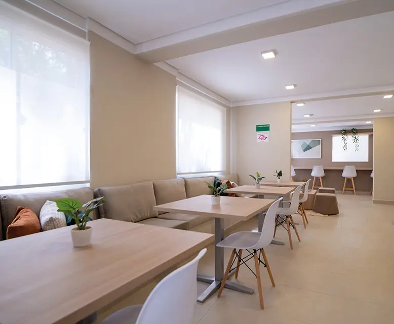 Plano&Parque Nabuco — Salão de festas - Canário - Perspectiva Ilustrada