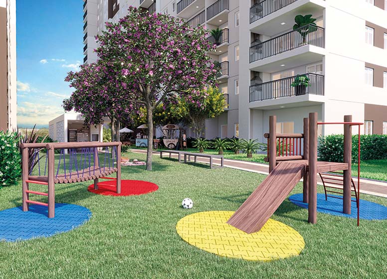 Playground - Perspectiva ilustrada