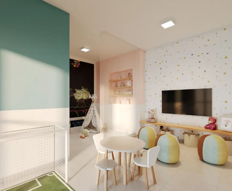 Plano&Alto Cantareira — Brinquedoteca - Perspectiva Ilustrada