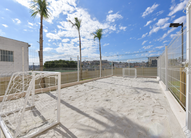 Mini quadra de areia