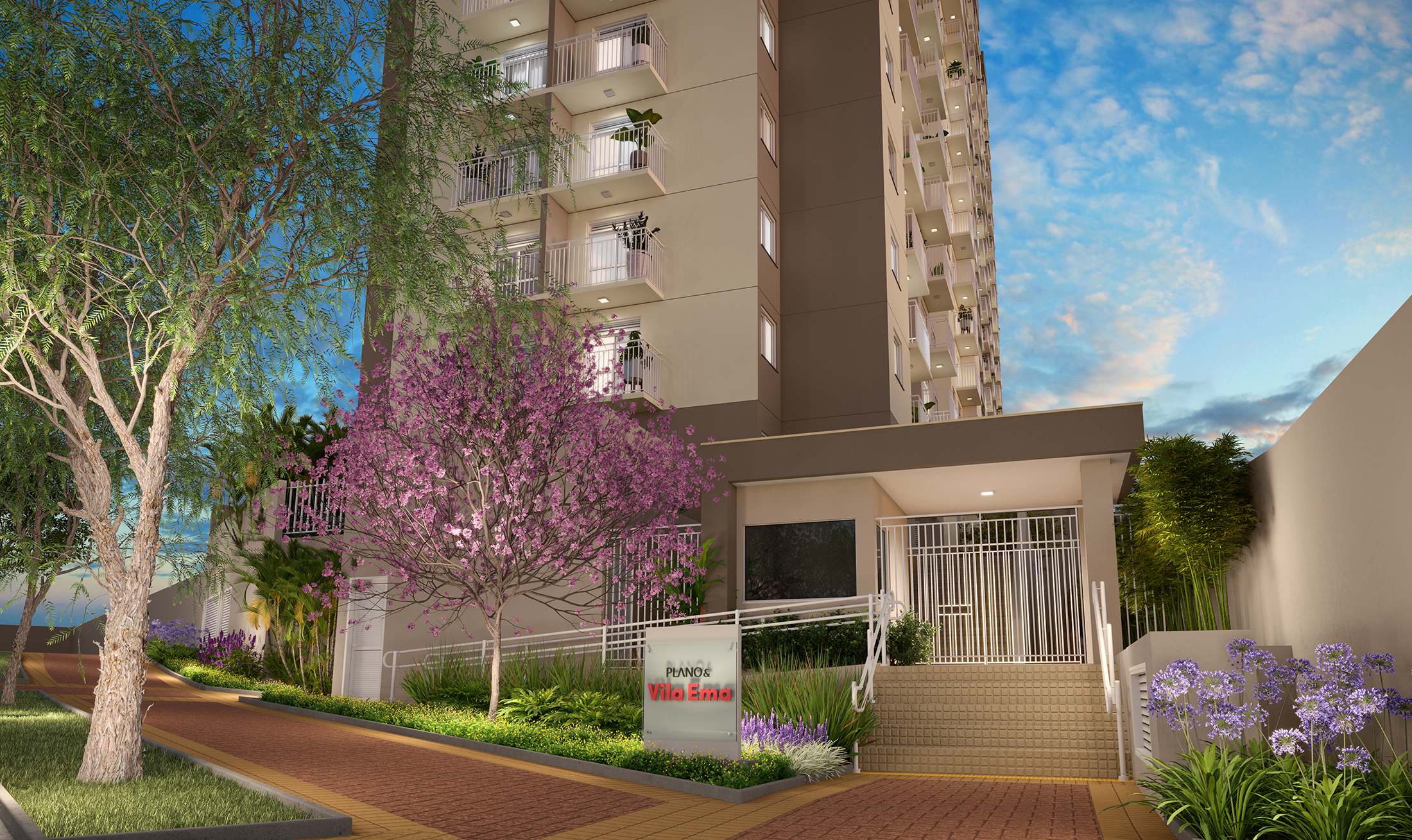 Portaria - Perspectiva Ilustrada - Plano&amp;Vila Ema