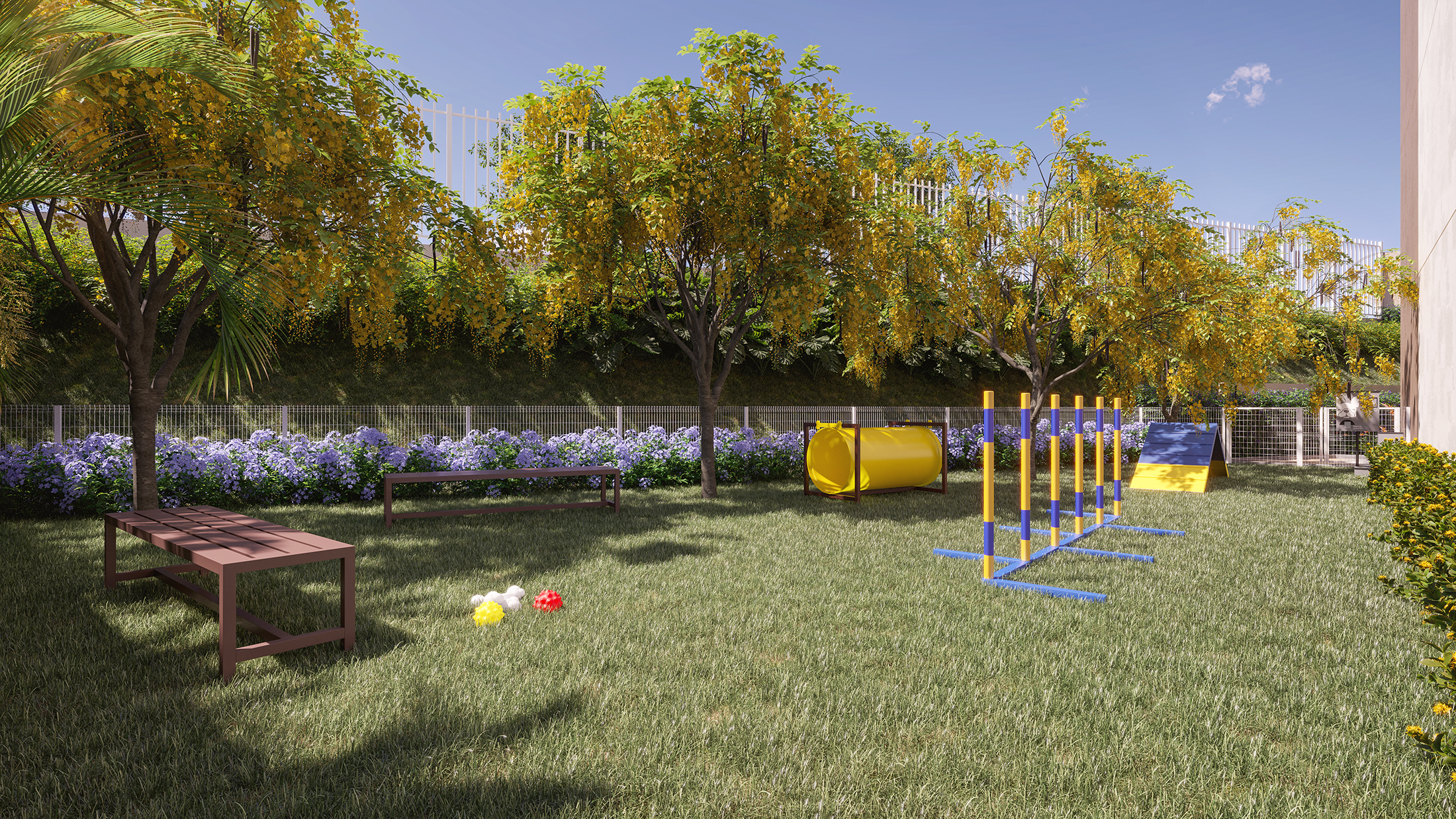 Pet Place - Perspectiva Ilustrada - Plano&amp;Vila Ema