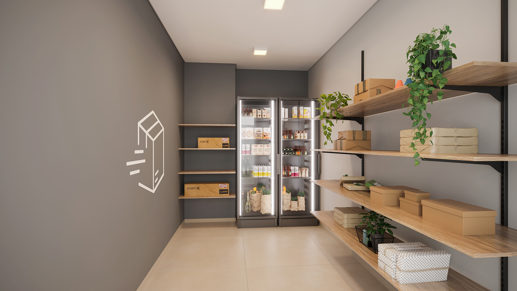 Delivery - Perspectiva Ilustrada - Plano&amp;Vila Ema