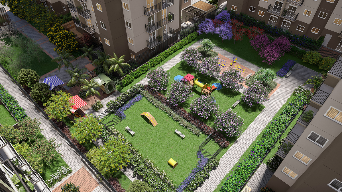 Foo fruição - Perspectiva Ilustrada - Vila Boulevard Mooca