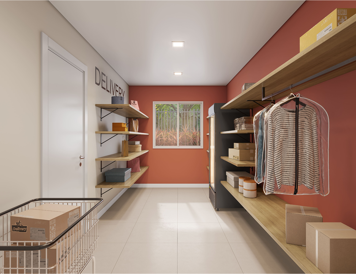 Delivery - Perspectiva Ilustrada - Vila Boulevard Mooca
