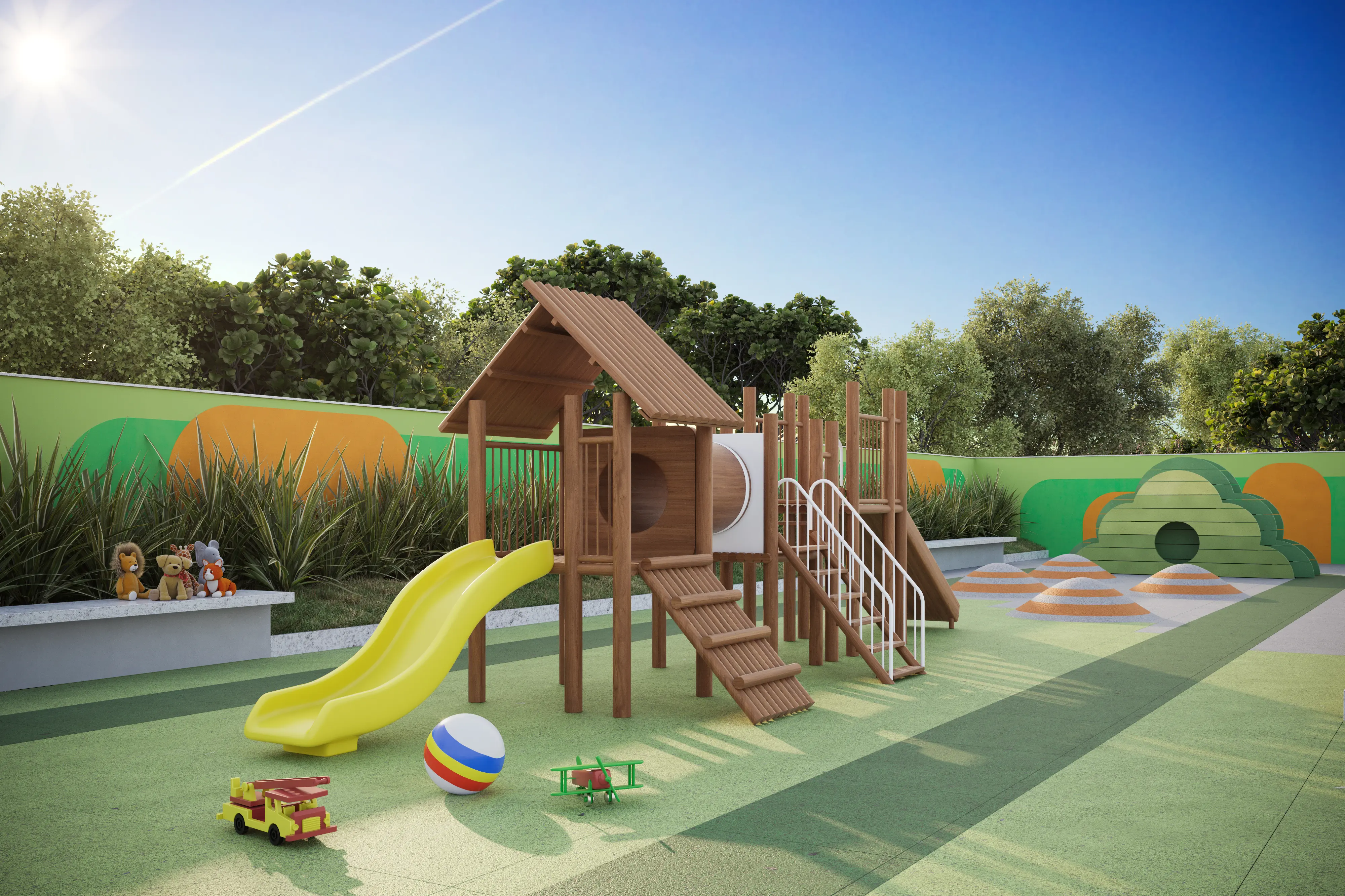 Playground - Perspectiva Ilustrada - NID Alphaville