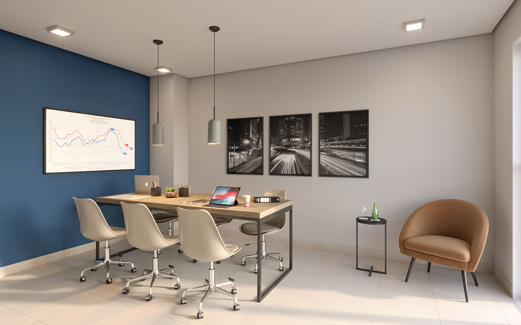 Coworking  - Perspectiva Ilustrada image number 6