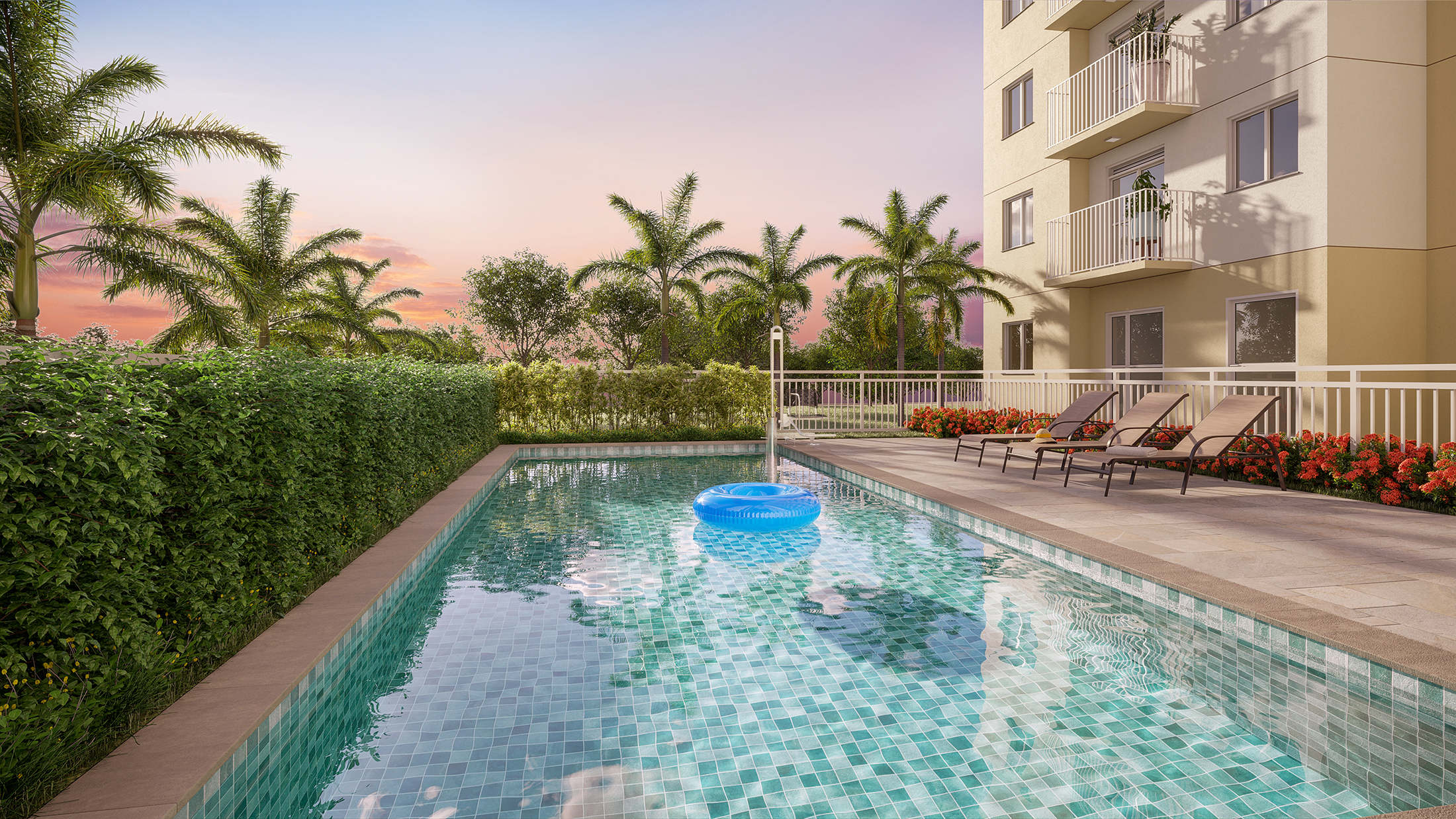 Piscina - Perspectiva Ilustrada image number 0