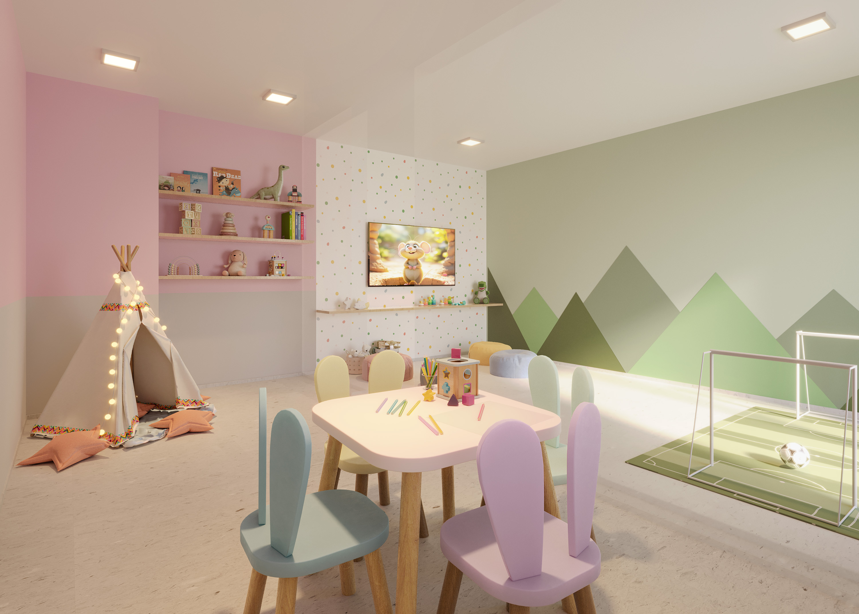 Brinquedoteca - Perspectiva llustrada image number 6