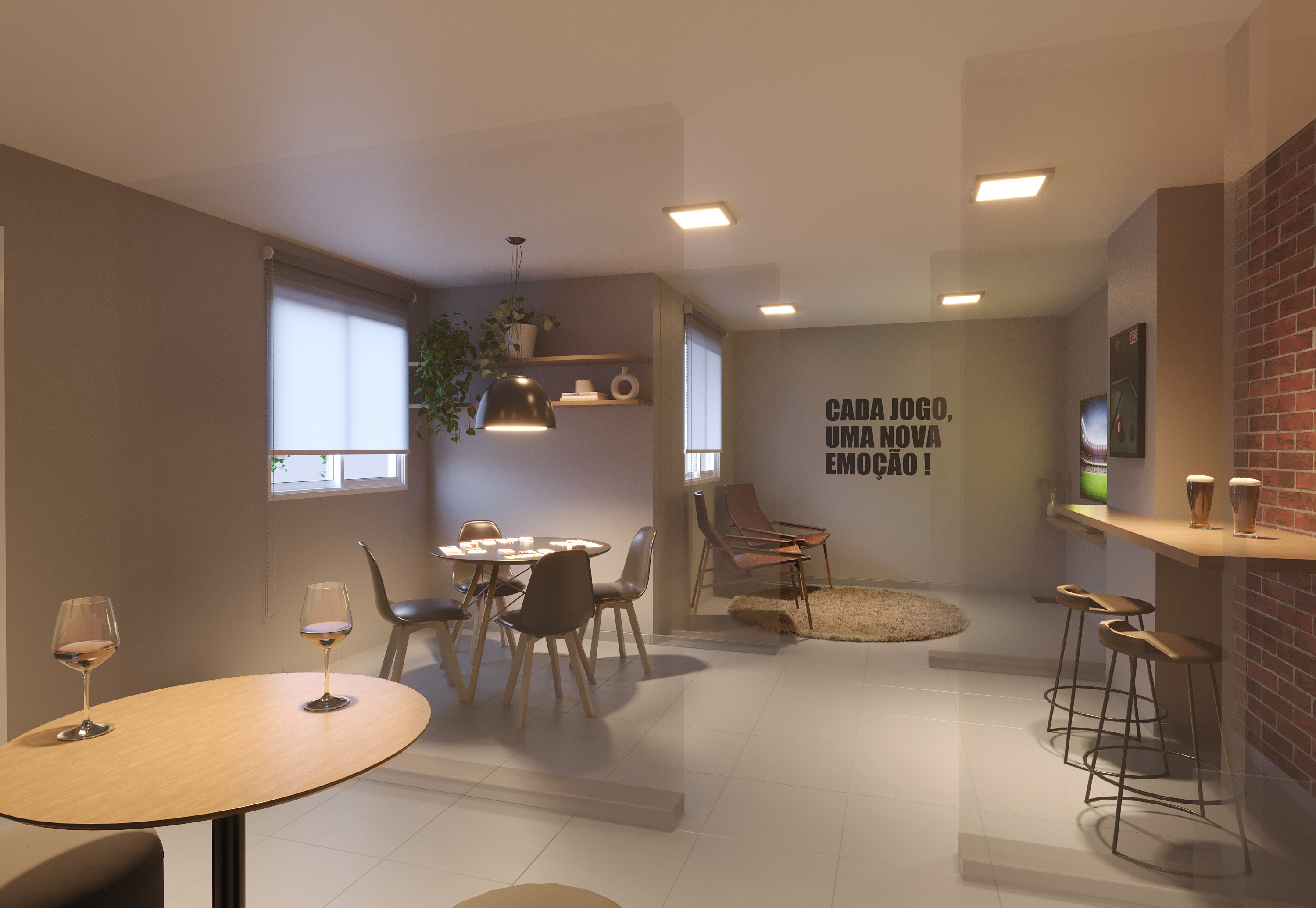 Sport Bar - Perspectiva llustrada image number 13
