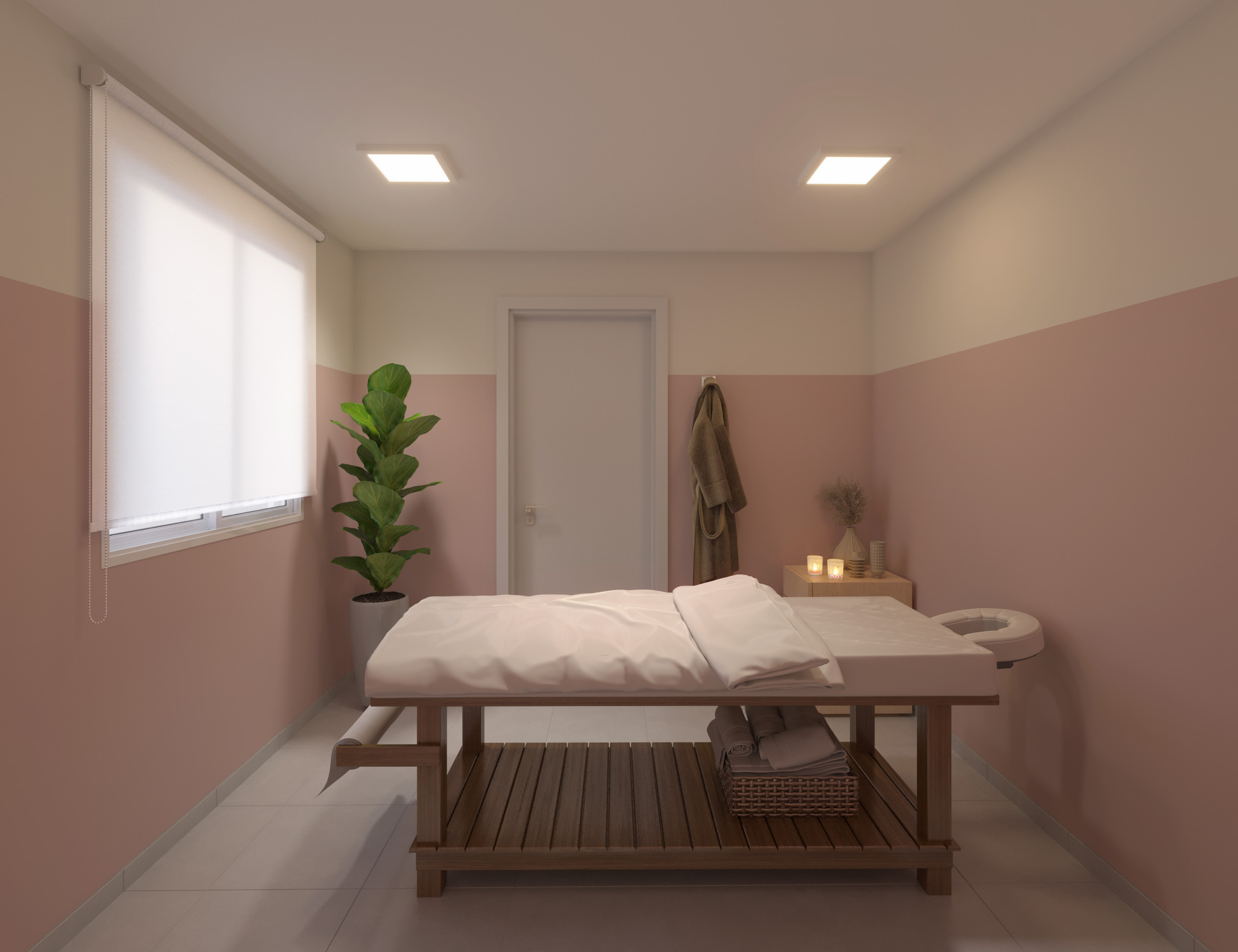 Sala de massagem - Perspectiva llustrada image number 14