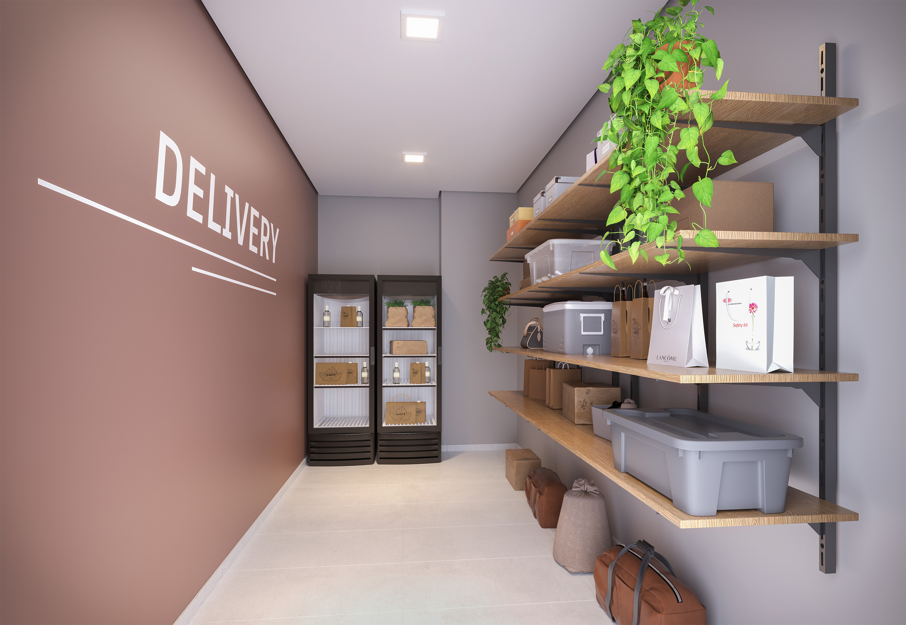 Delivery - Perspectiva Ilustrada - Plano&amp;Jaçanã