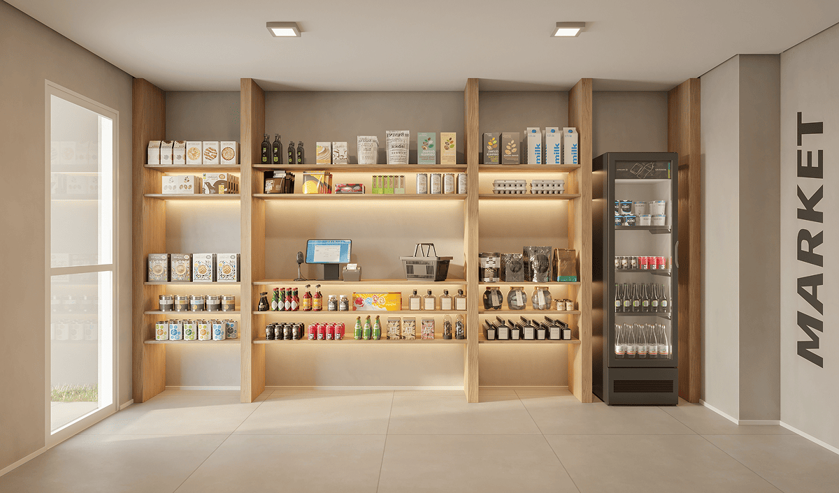 Mini mercado - Perspectiva Ilustrada  image number 2