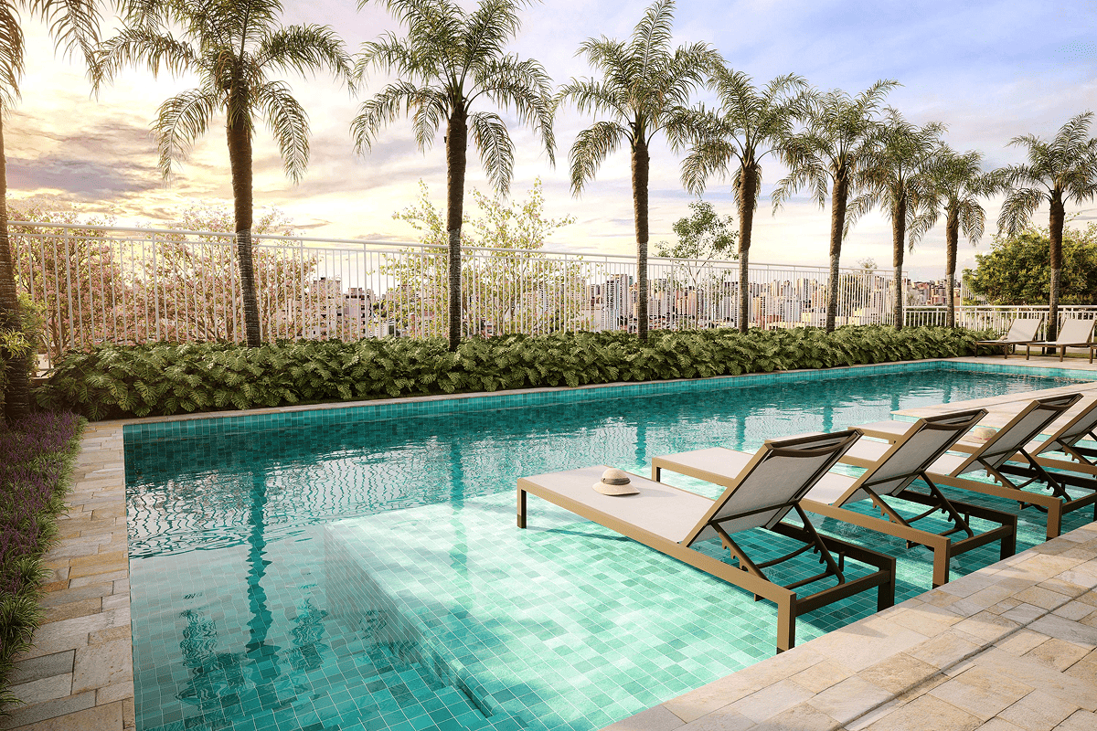 Piscina - Perspectiva Ilustrada  image number 0