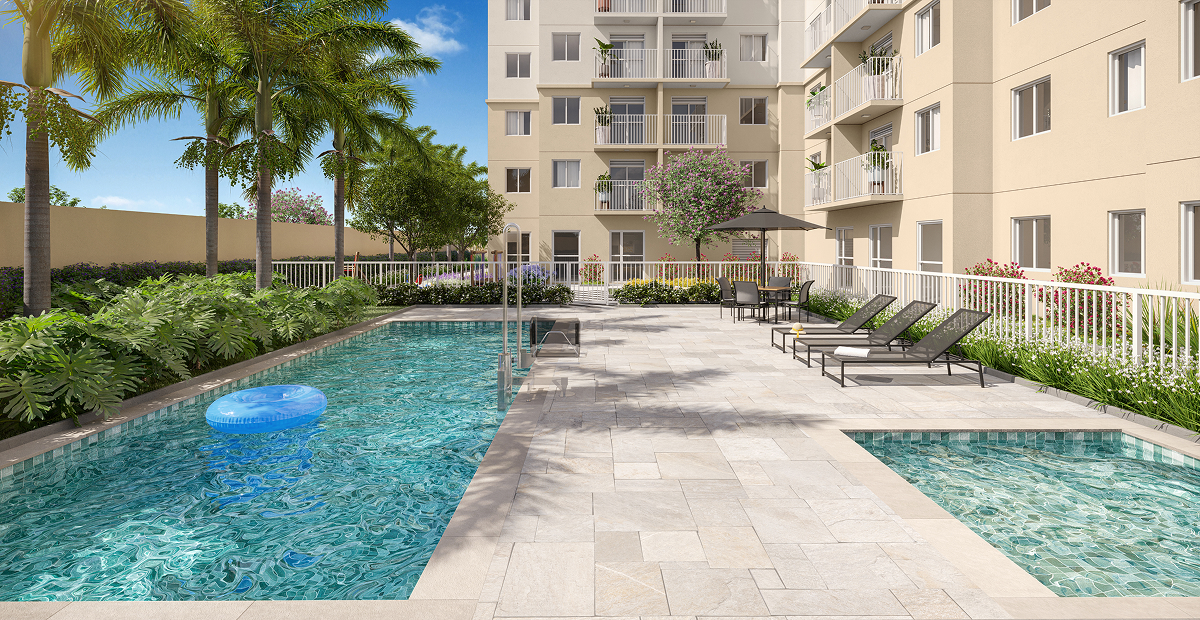 Piscina - Perspectiva Ilustrada  image number 0