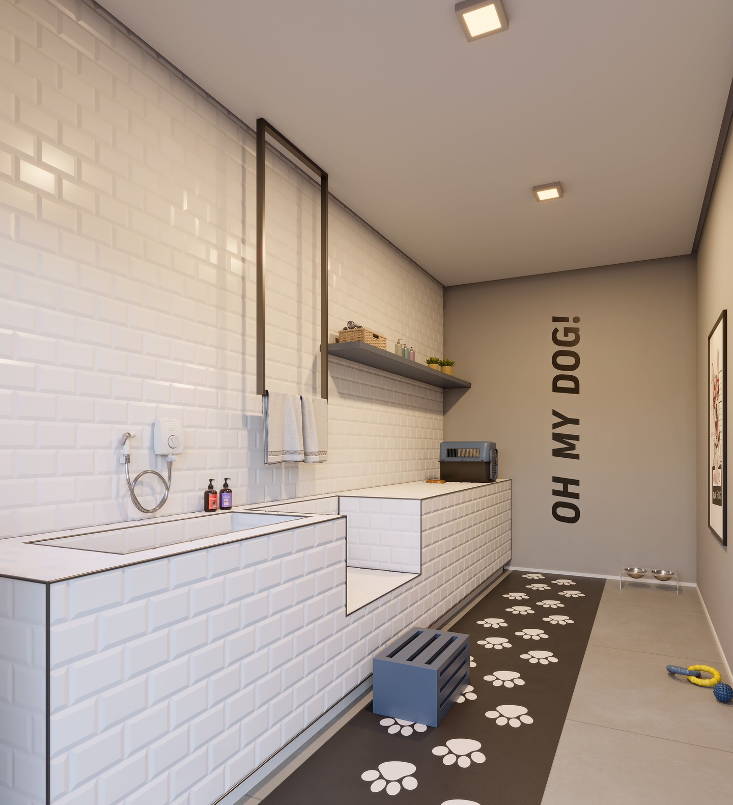 Pet Care - Perspectiva ilustrada - Plano&amp;Vila Leopoldina