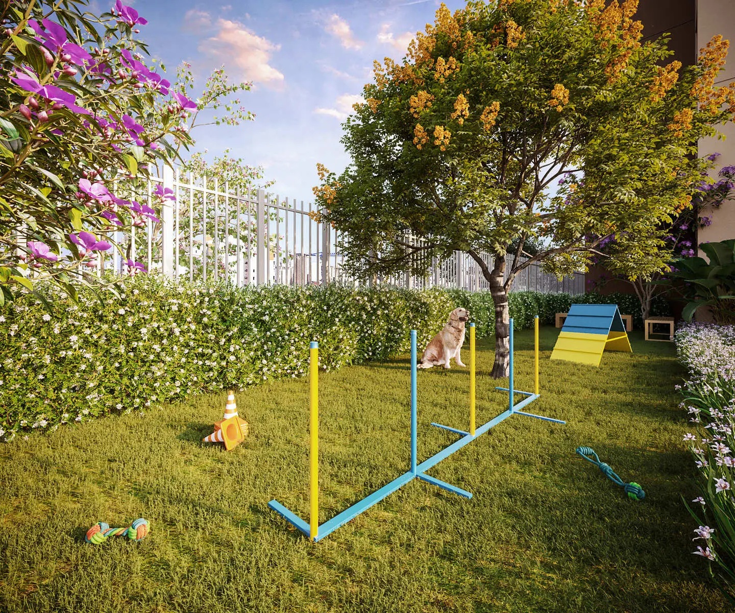 Plano&Vila Leopoldina — Espaço Pet - Perspectiva ilustrada