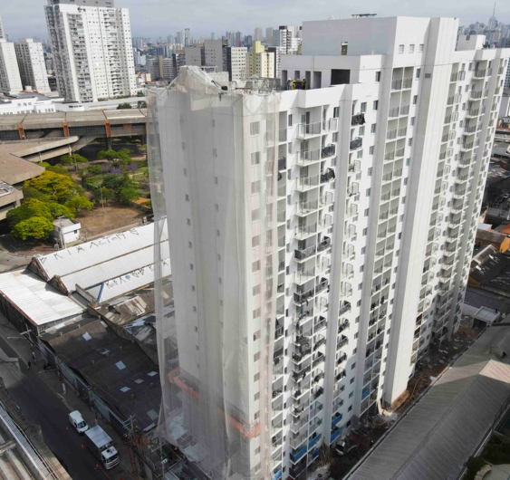 Area externa - Torre A - Plano&Parque Brás