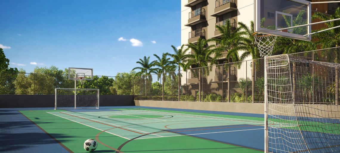 Quadra poliesportiva - Perspectiva Ilustrada image number 11