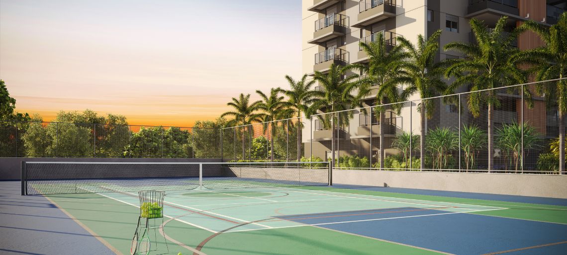 Quadra de t&ecirc;nis - Perspectiva Ilustrada image number 12