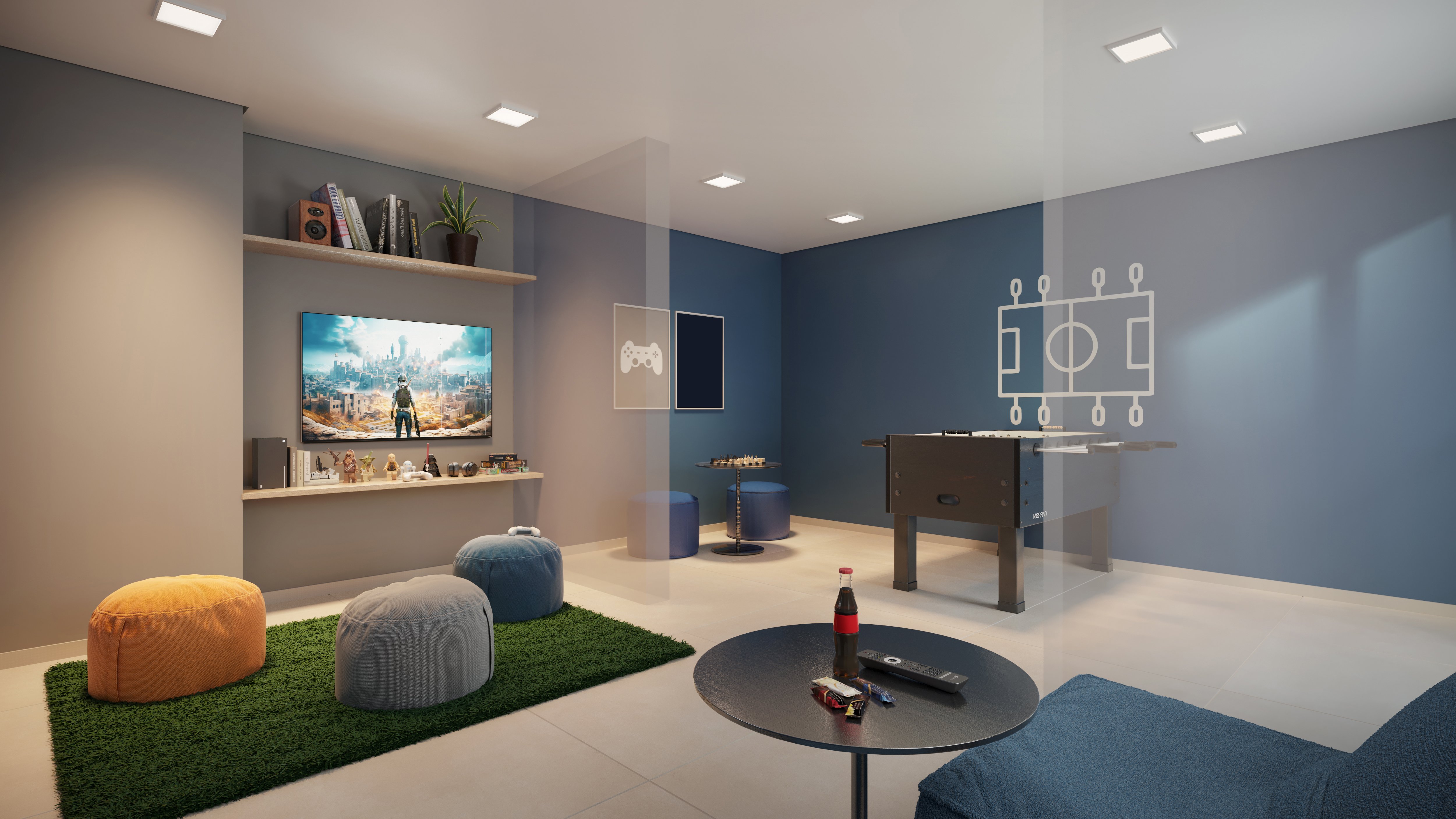 Sala de Jogos - Perspectiva Ilustrada image number 16