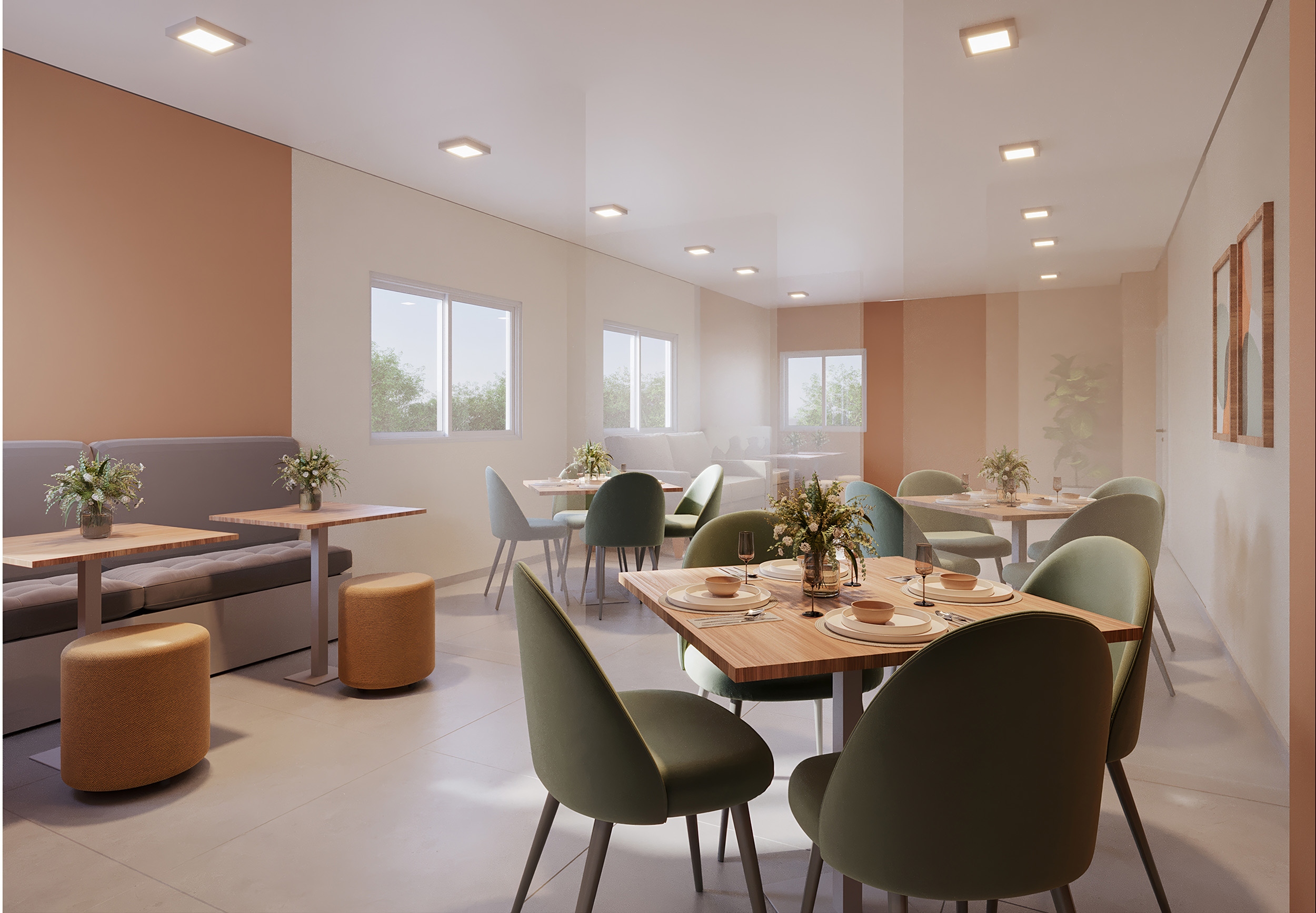 Sal&atilde;o de Festas Adulto - Perspectiva Ilustrada image number 18