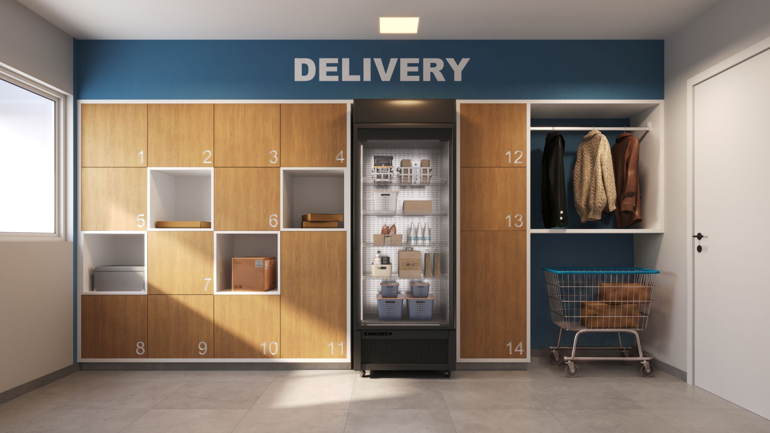Delivery - Perspectiva Ilustrada - Duetto São Domingos
