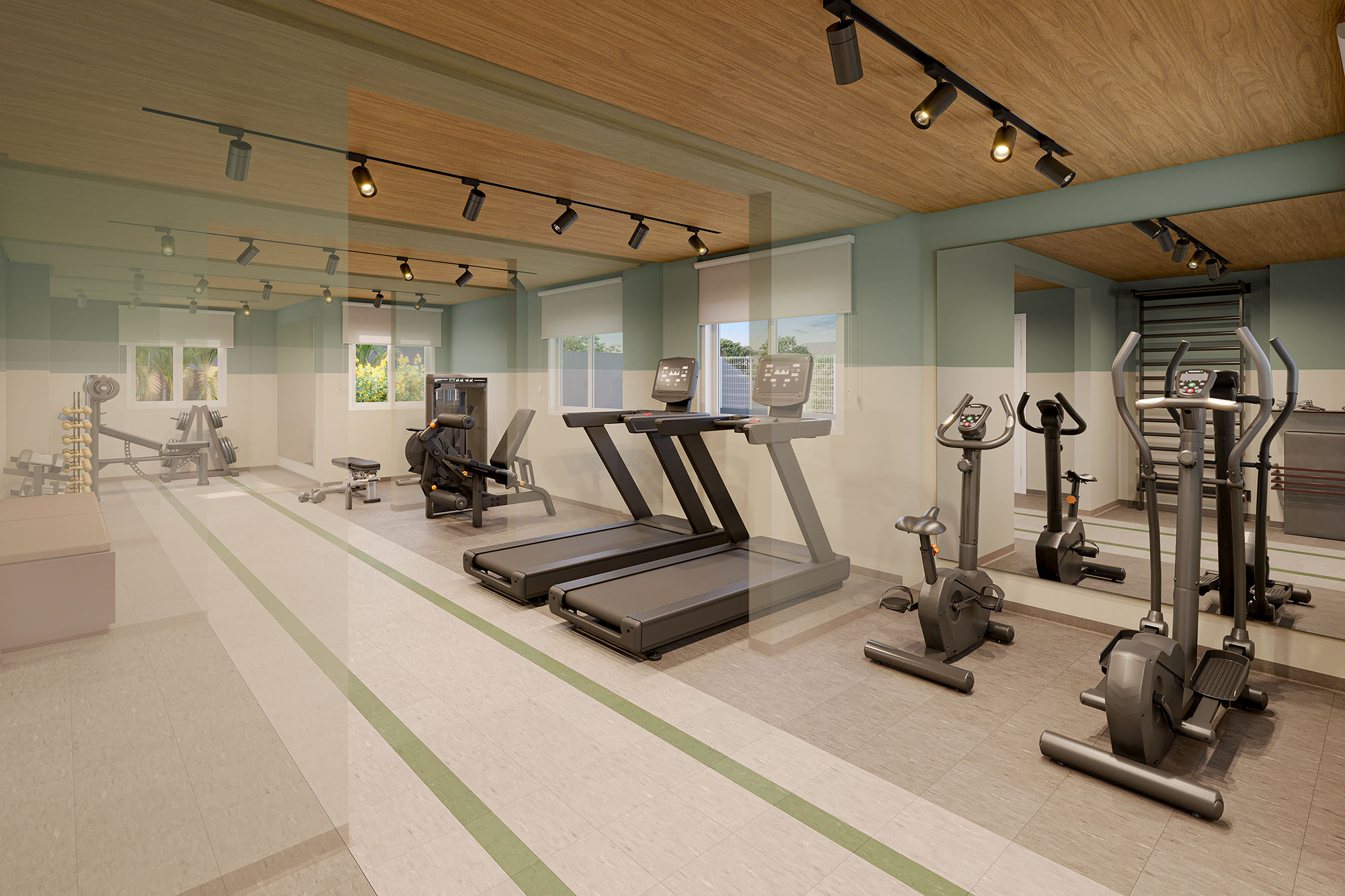 Fitness - Perspectiva Ilustrada - Ares do Horto