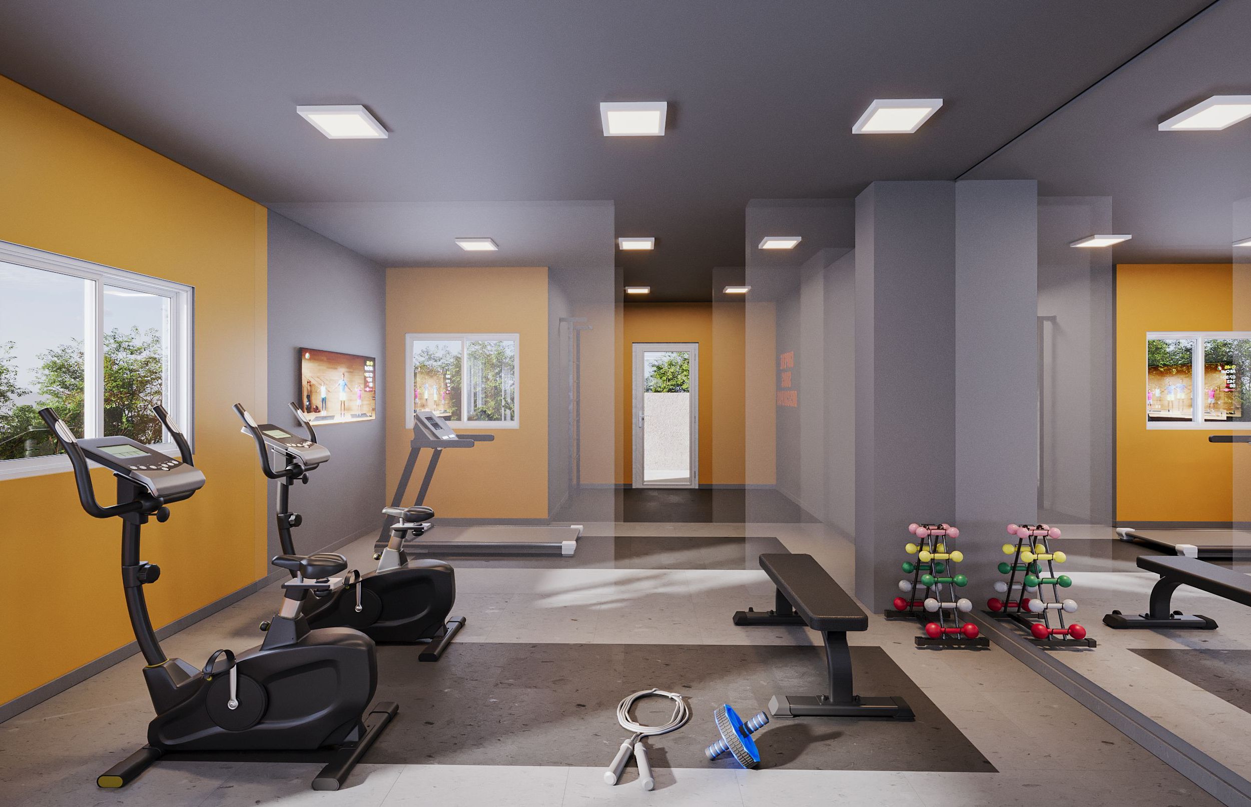 Fitness - Perspectiva Ilustrada - Plano&amp;Essência