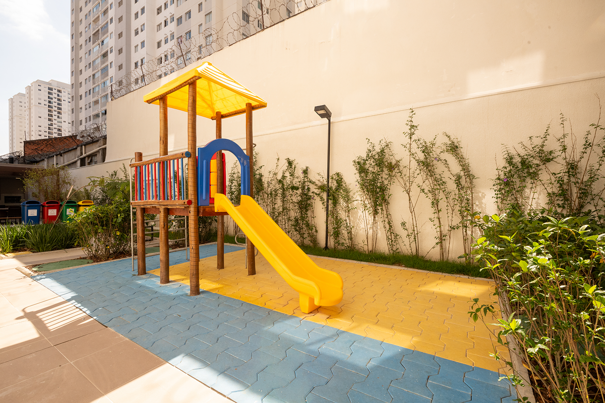 Playground - Perspectiva Ilustrada - Plano&amp;Parque Brás