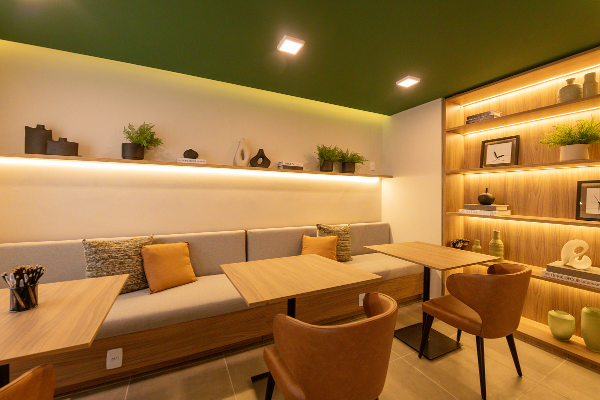 Coworking - Perspectiva Ilustrada - Plano&amp;Parque Brás