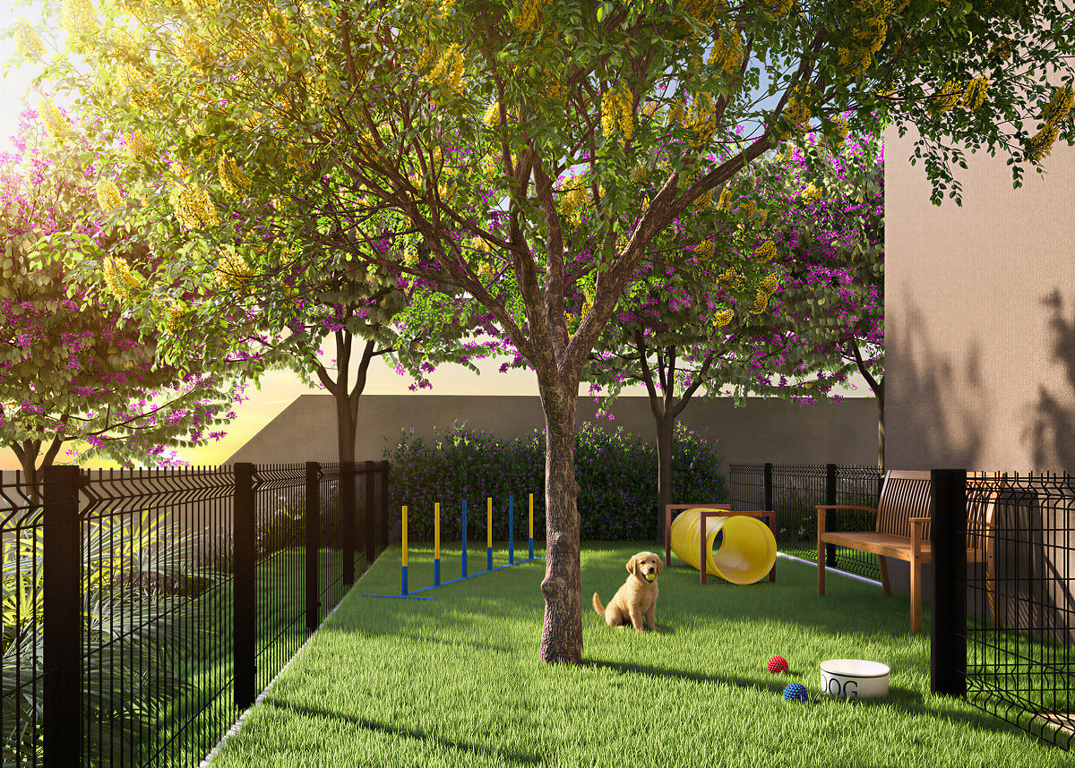 Petplace - Perspectiva Ilustrada - Plano&amp;Caminhos do Jaçanã