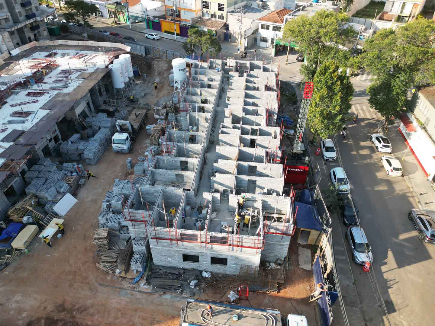 Área externa, Torre B